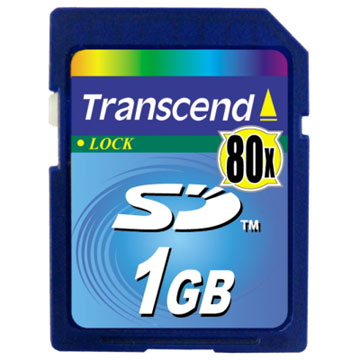 1  GB SD (Ultra 80X)