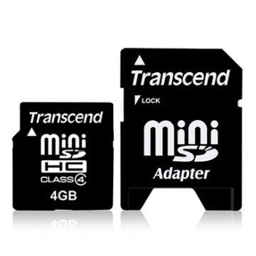 4GB MINI SDHC (SD 2.0 Class 2)